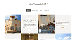 Desktop Screenshot of hostalrestaurantecastilla.com