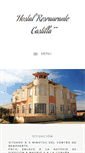 Mobile Screenshot of hostalrestaurantecastilla.com