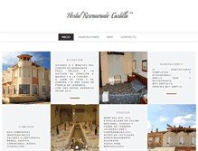Tablet Screenshot of hostalrestaurantecastilla.com